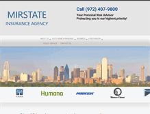 Tablet Screenshot of mirstate.com